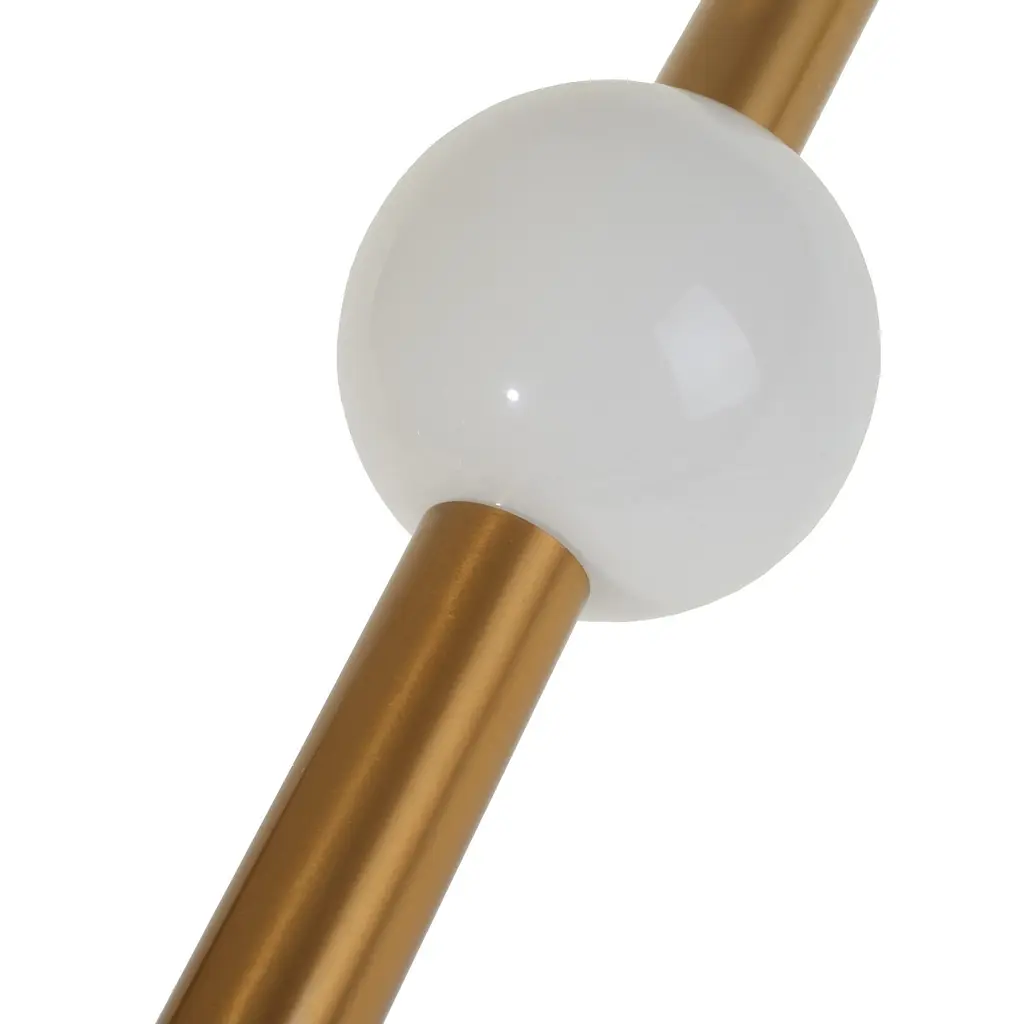 Люстра Brille лофт молекула подвесная LED 10W NW WH/G (BL-903S/1) - фото 7