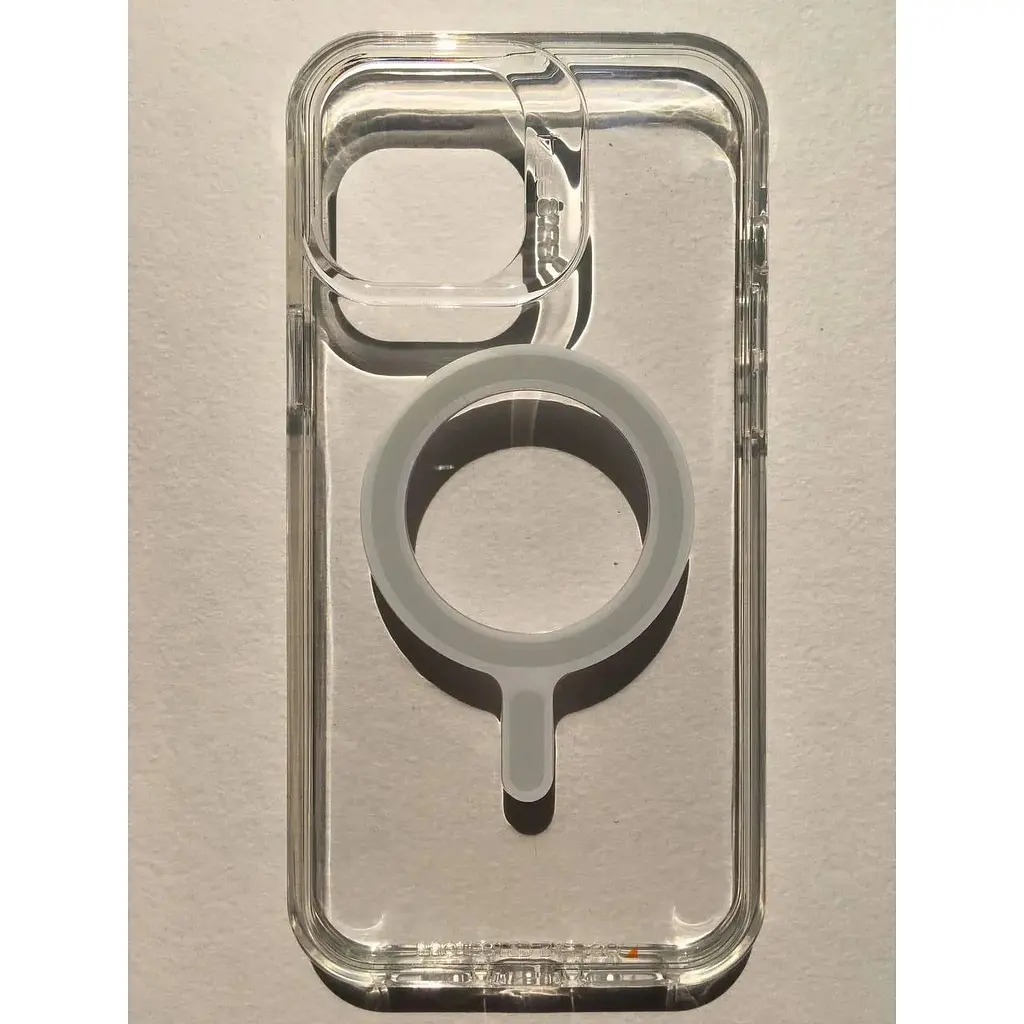 Протиударний прозорий магнітний чохол Gear4 Crystal Palace MagSafe для iPhone 13 Mini (5.4") Clear - фото 3