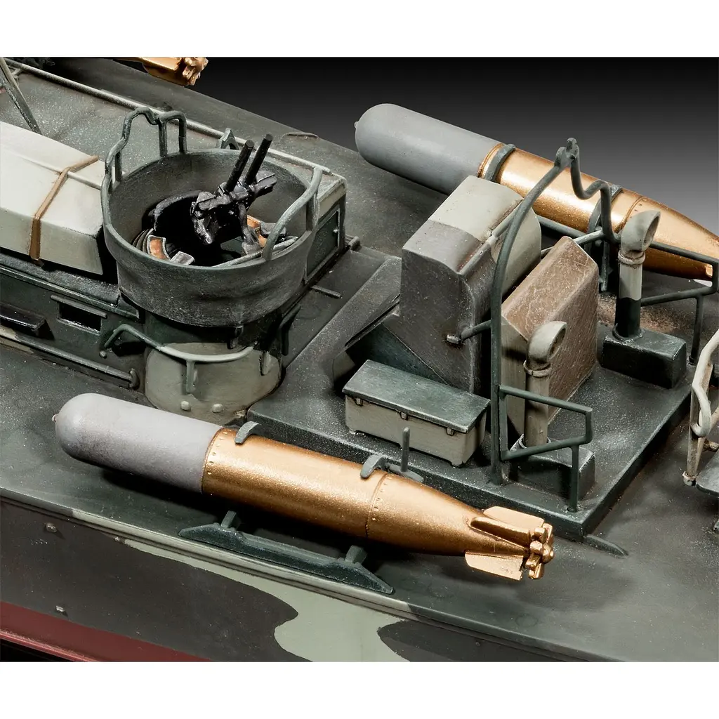Сборная модель катера Revell Patrol Torpedo Boat PT-579/PT-588 уровень 4 масштаб 1:72, 176 деталей (RVL-05165) - фото 7