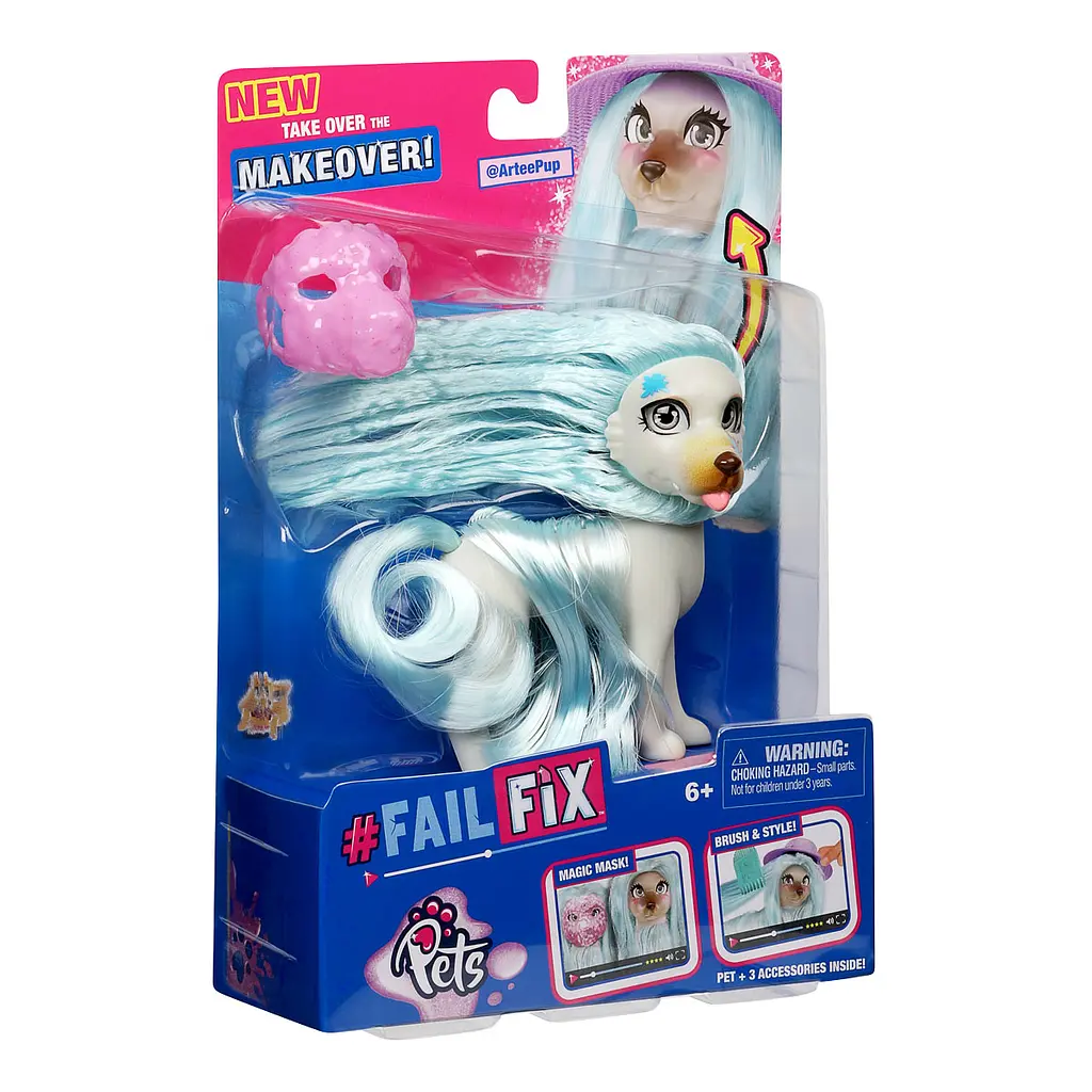 Ігровий набір з вихованцем Failfix Total Makeover Щеня Арті (12820) - фото 12