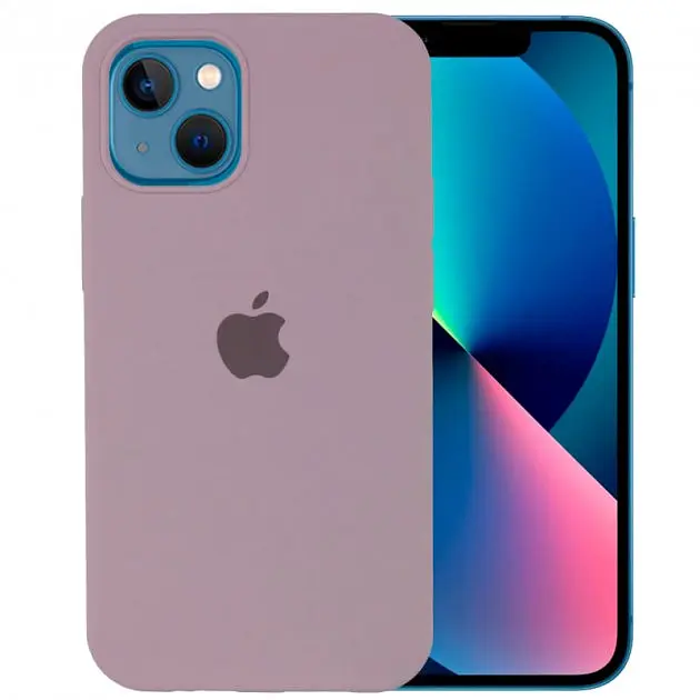 Чохол Silicone Case для Apple iPhone 13 (6.1) (Lavender) АА [61213] - фото 4