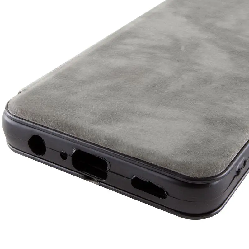 Шкіряний чохол-книжка Belora для Samsung Galaxy A07 / A06 Gray - фото 7