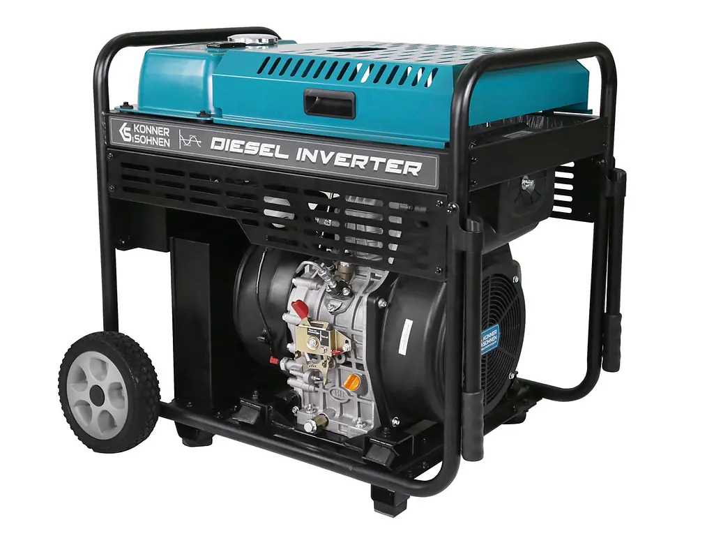 Konner & Sohnen Генератор дизельний інверторний KS 9500IDE ATSR, 230В, 9.5кВт, АВР(ATS), електростартер, 130кг - фото 4