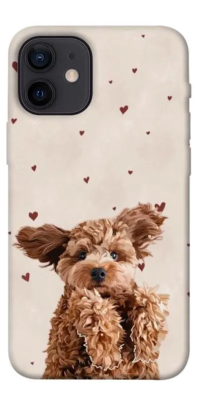 TPU чохол Demsky Сute doggy для Apple iPhone 12 mini (5.4")