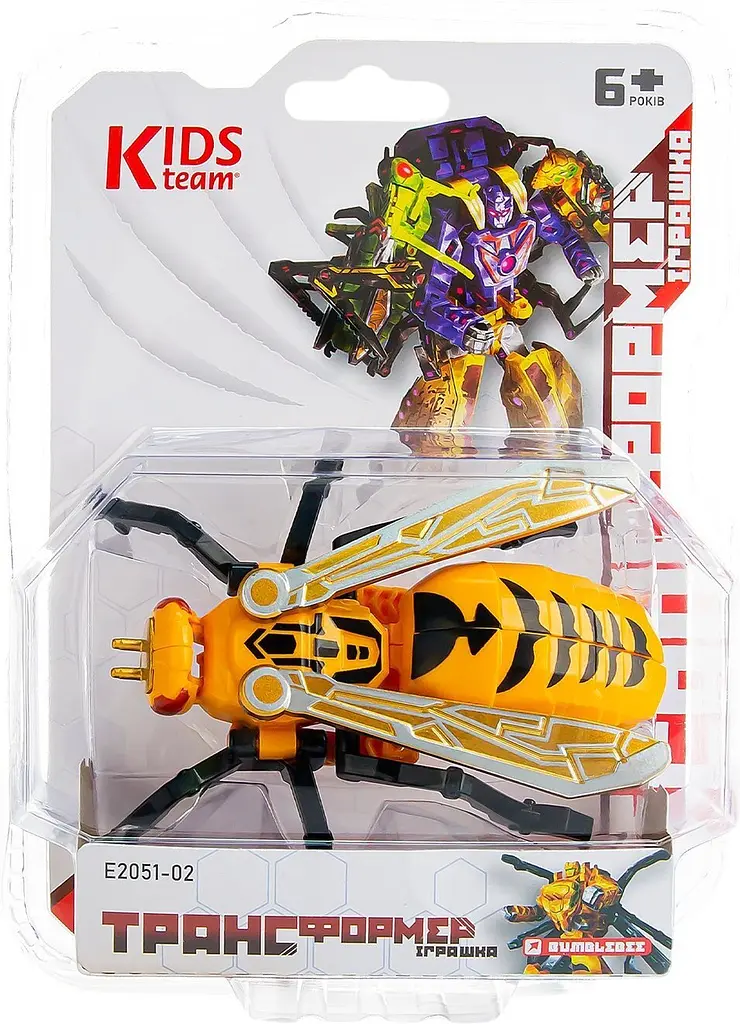 Іграшка-трансформер Bumblebee Kids Team E2051-02 Різнокольоровий shop (4824522051021) - фото 3