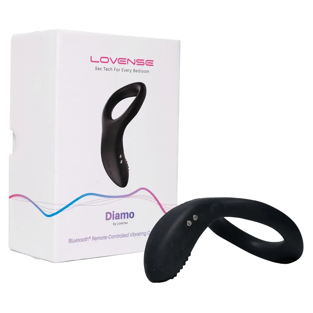 Смарт кільце-насадка на член Lovense Diamo Cock Ring - фото 2