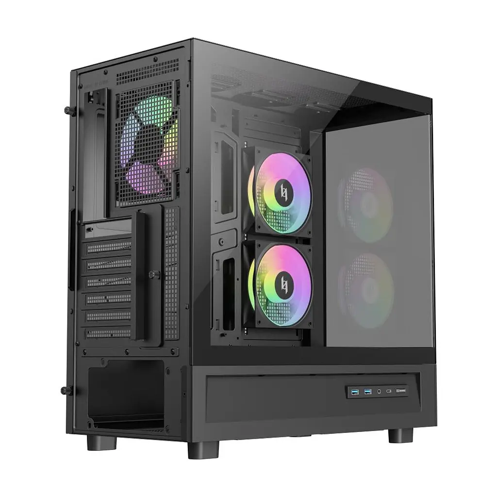 Корпус для ПК Gamemax NEX C51 BK - фото 2