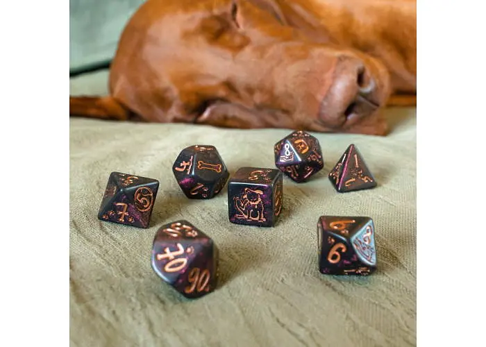 Набір кубиків DOGS Dice Set: Luna , 7 шт. (SDOG01) - фото 3