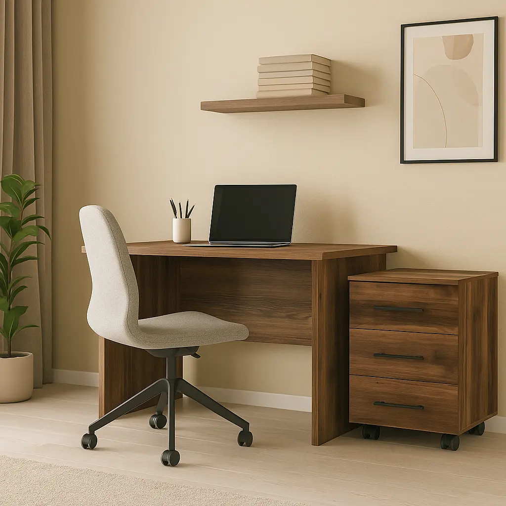 Тумба мобільна ОП-401 Orange-Line 406х423х584 Дуб Бароко рістретто - фото 3