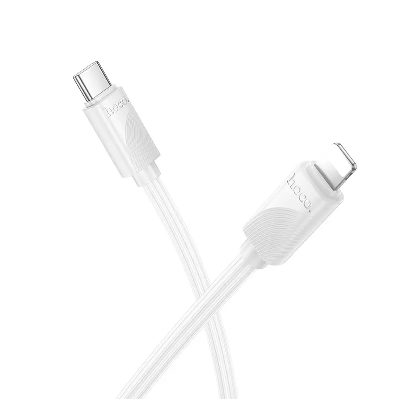 Кабель HOCO X114 PD charging data cable iP білий