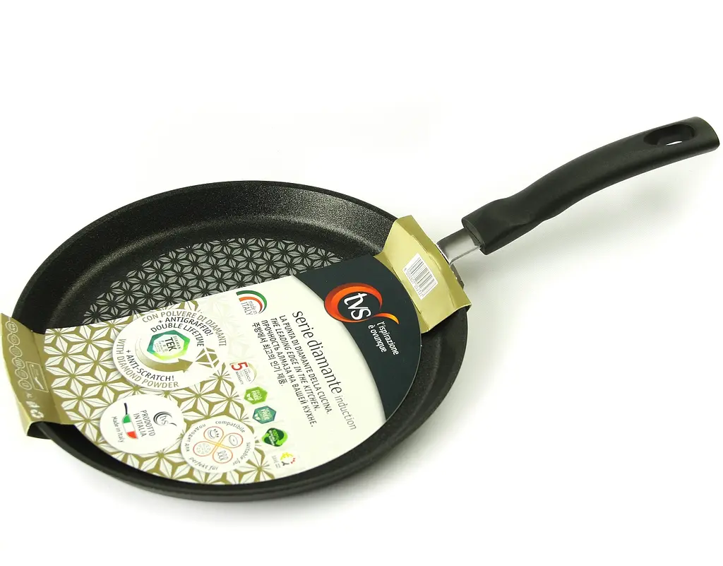 Сковорода для млинців TVS Diamante Induction, 25 см (00000021963) - фото 3