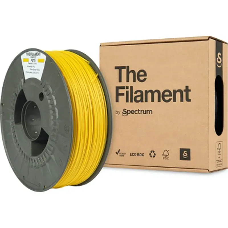Пластик для 3D-принтера The Filament PETG 1.75mm SORBET YELLOW 1kg (TF-24023) - фото 3