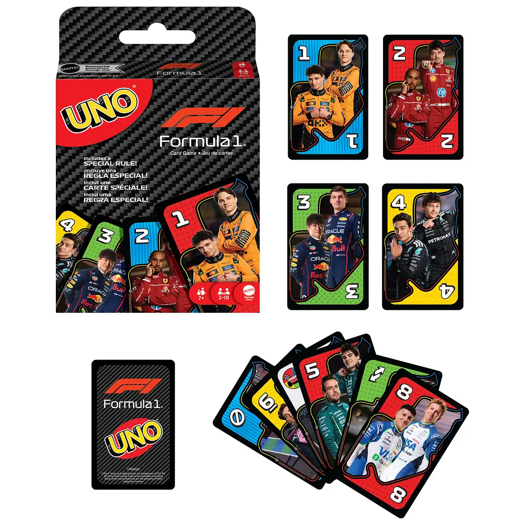 Настольная игра UNO F1 (JMF10) - фото 4