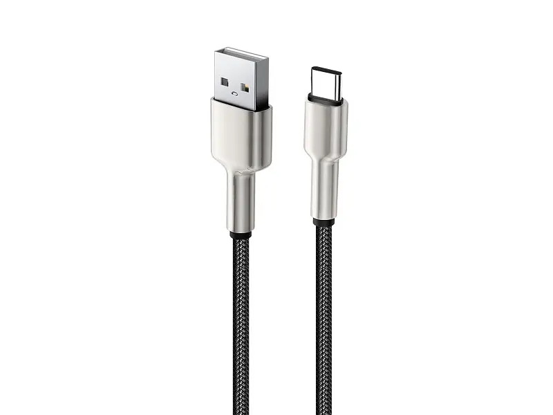 Кабель ColorWay USB - Lightning 1m Black (CW-CBUL046-BK) - фото 7