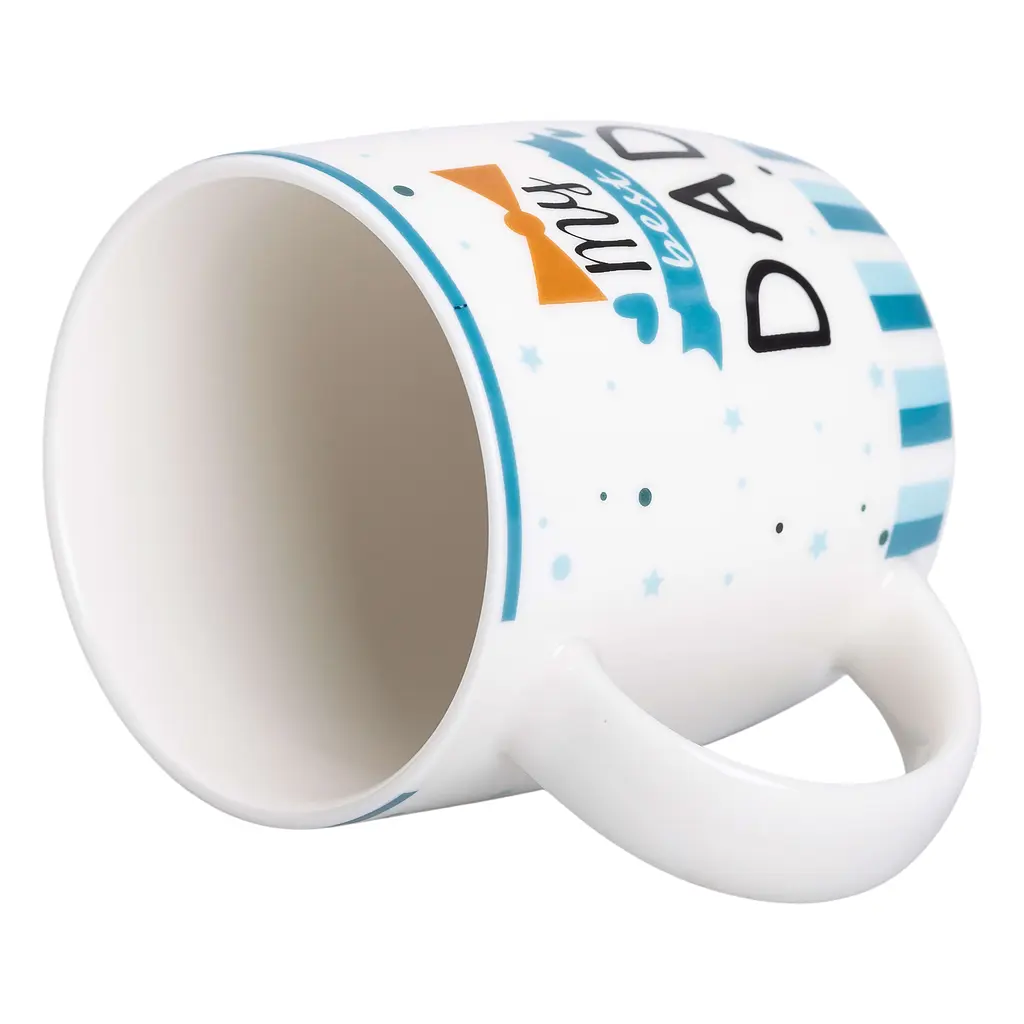Чашка керамічна Liling Rongxiang Ceramic my best dad RX-N240278MD 450 мл - фото 3