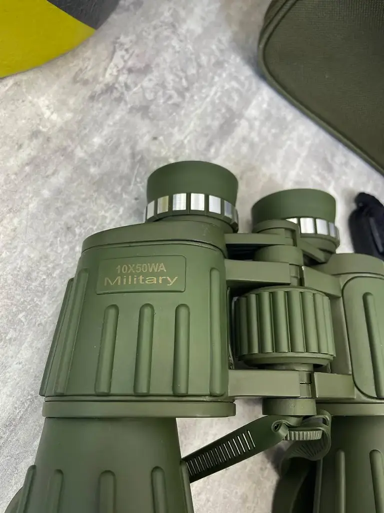 Тактичний десятикратний бінокль Seeker Army 10x50WA (Оливковий) - фото 3