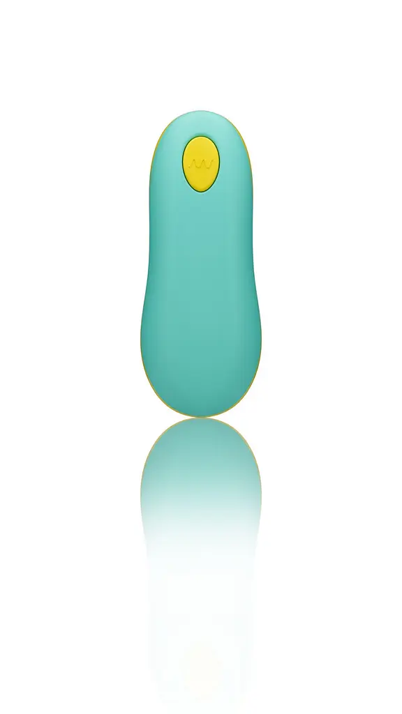 Віброяйце для точки G з пультом керування Romp Cello Light Teal, водонепроникне - фото 5
