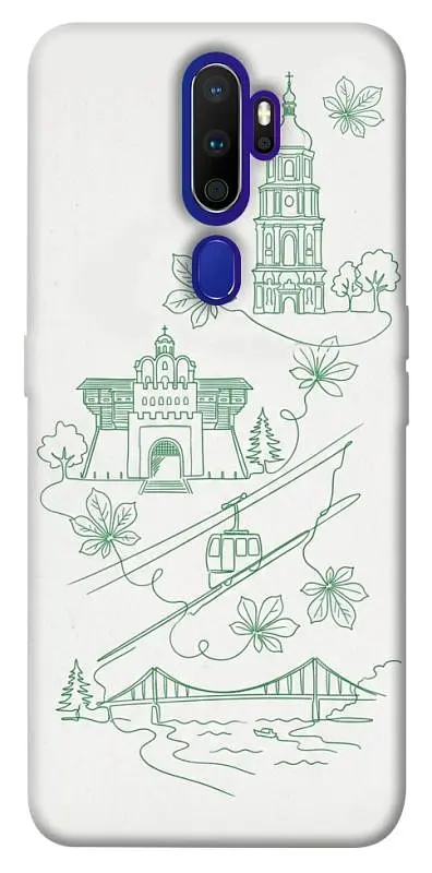 TPU чохол Demsky Heart of Kyiv для Oppo A5 (2020) / Oppo A9 (2020)