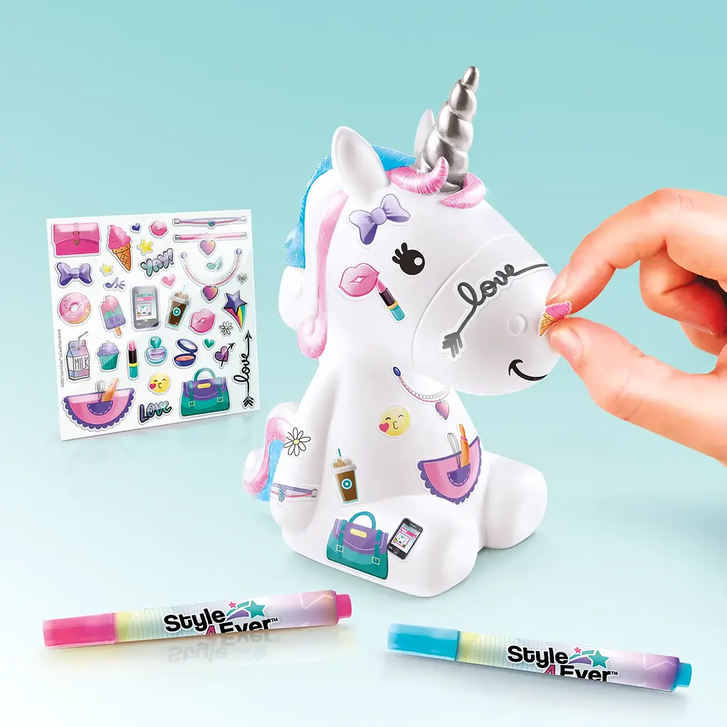 Набір для творчості Canal Toys DIY Style 4 Ever Мої улюбленці Родина сяючіх єдинорогів (OFG287) - фото 12