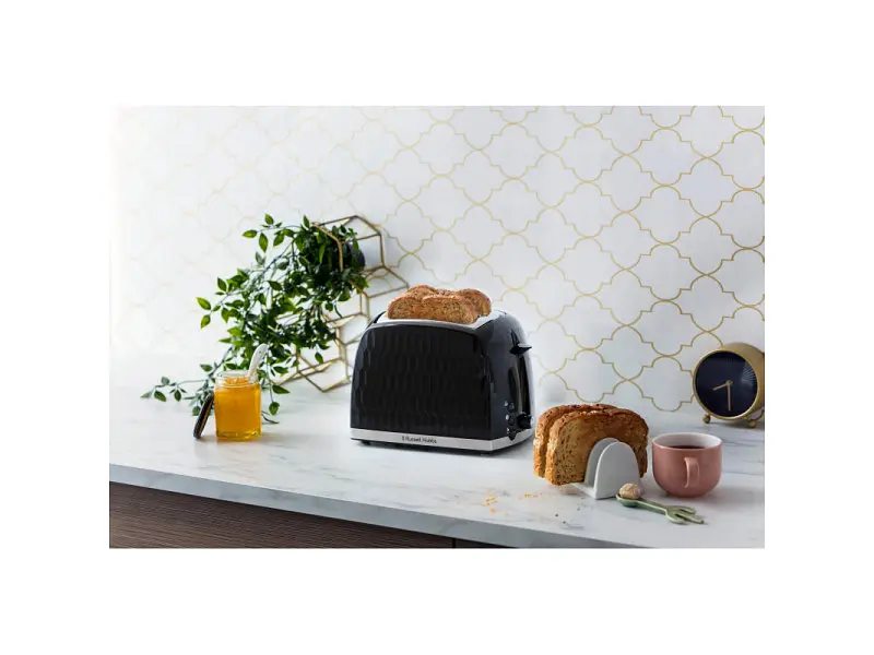 Тостер Russell Hobbs 26061-56 Honeycomb Black - фото 3
