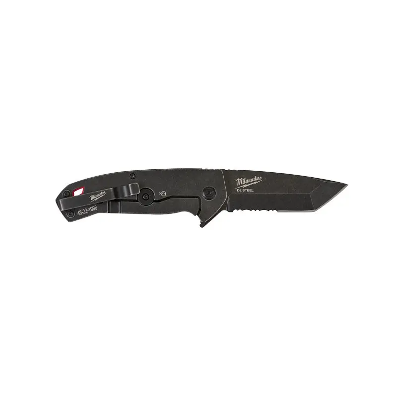 Ніж складний HARDLINE Serrated MILWAUKEE з серейторним лезом 75мм - фото 9
