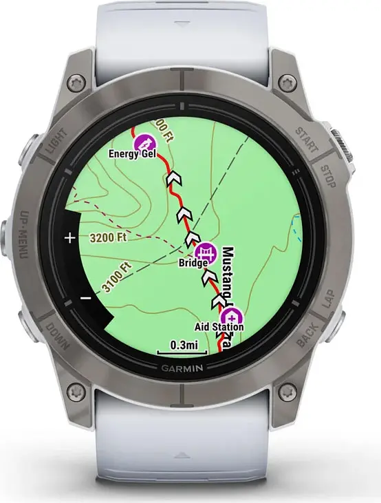 Смарт-годинник Garmin Epix Pro [Gen 2] Sapphire Edition 51mm Titanium with Whitestone Band [010-02804-10] [86531] - фото 5