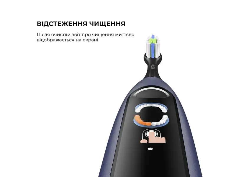 Електрична зубна щітка Oclean X Lite Blue - фото 3