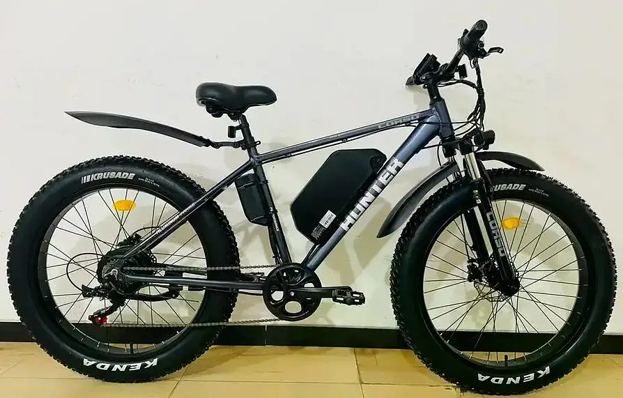 Електровелосипед Corso HUNTER 26 дюймів (750W, 48V, 20Ah) Сірий - фото 3