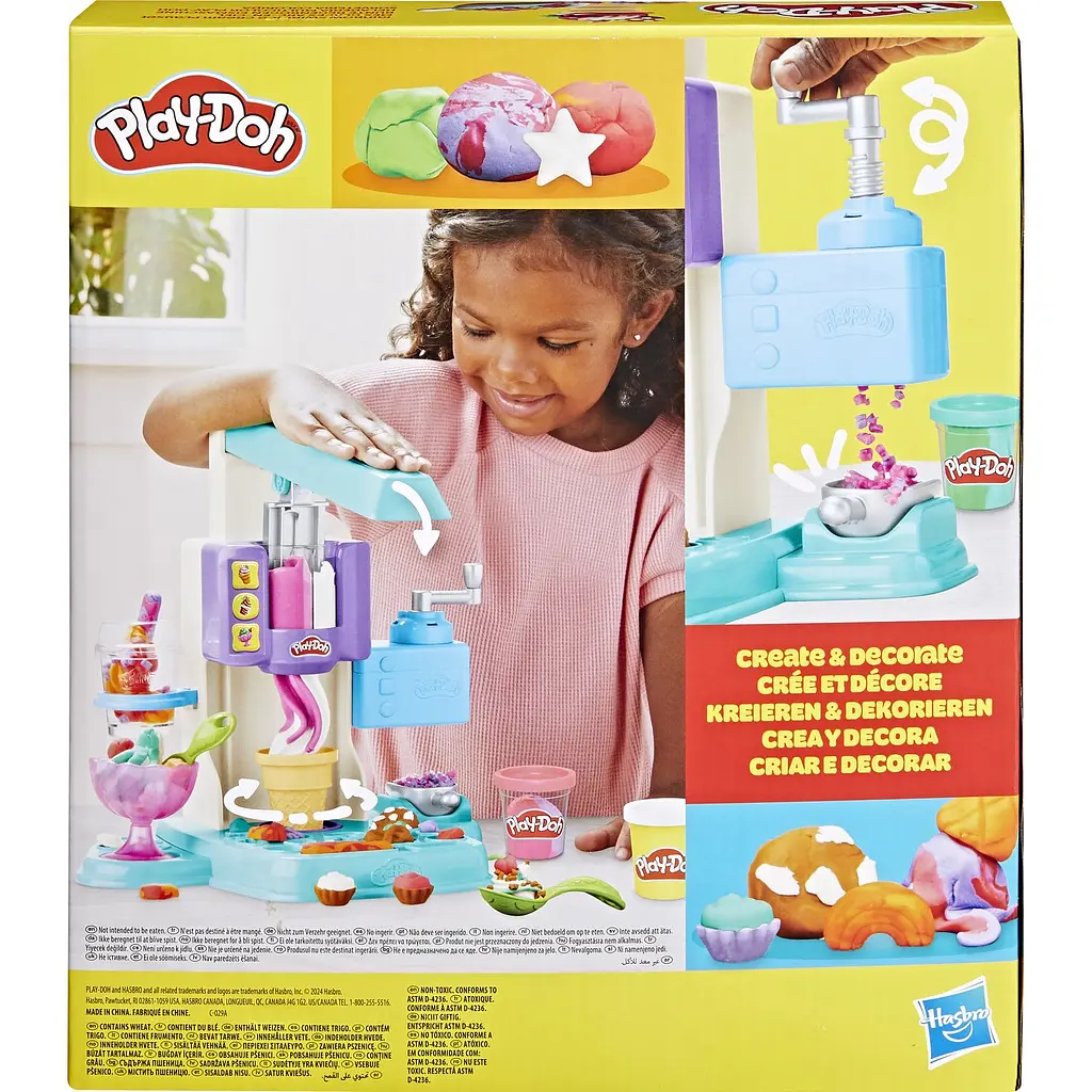 Набір для творчості з пластиліном Hasbro  Play-Doh Rainbow Swirl (G0028) - фото 3