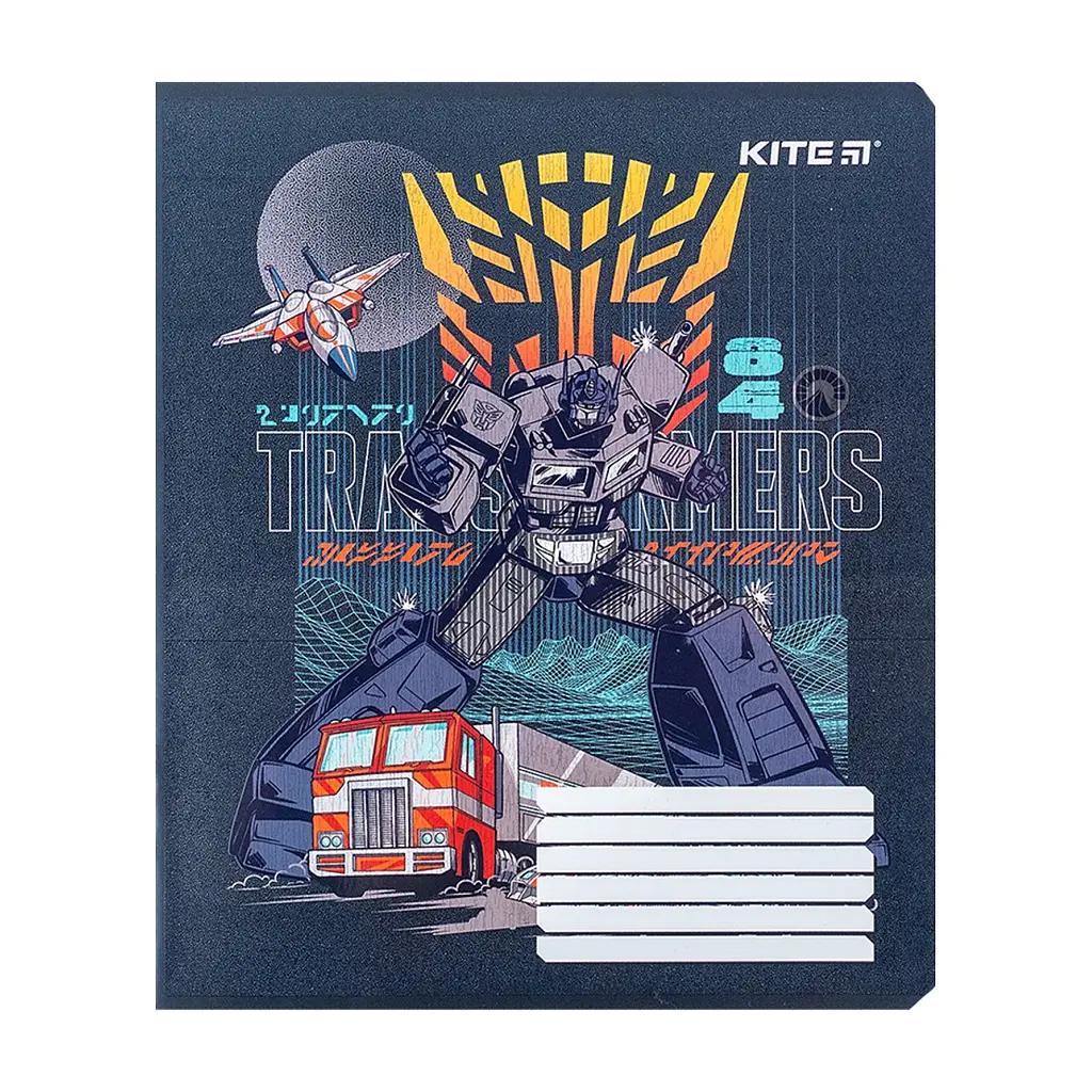Зошит Kite Transformers 18 аркушів, клітинка (TF24-236), в асортименті - фото 7