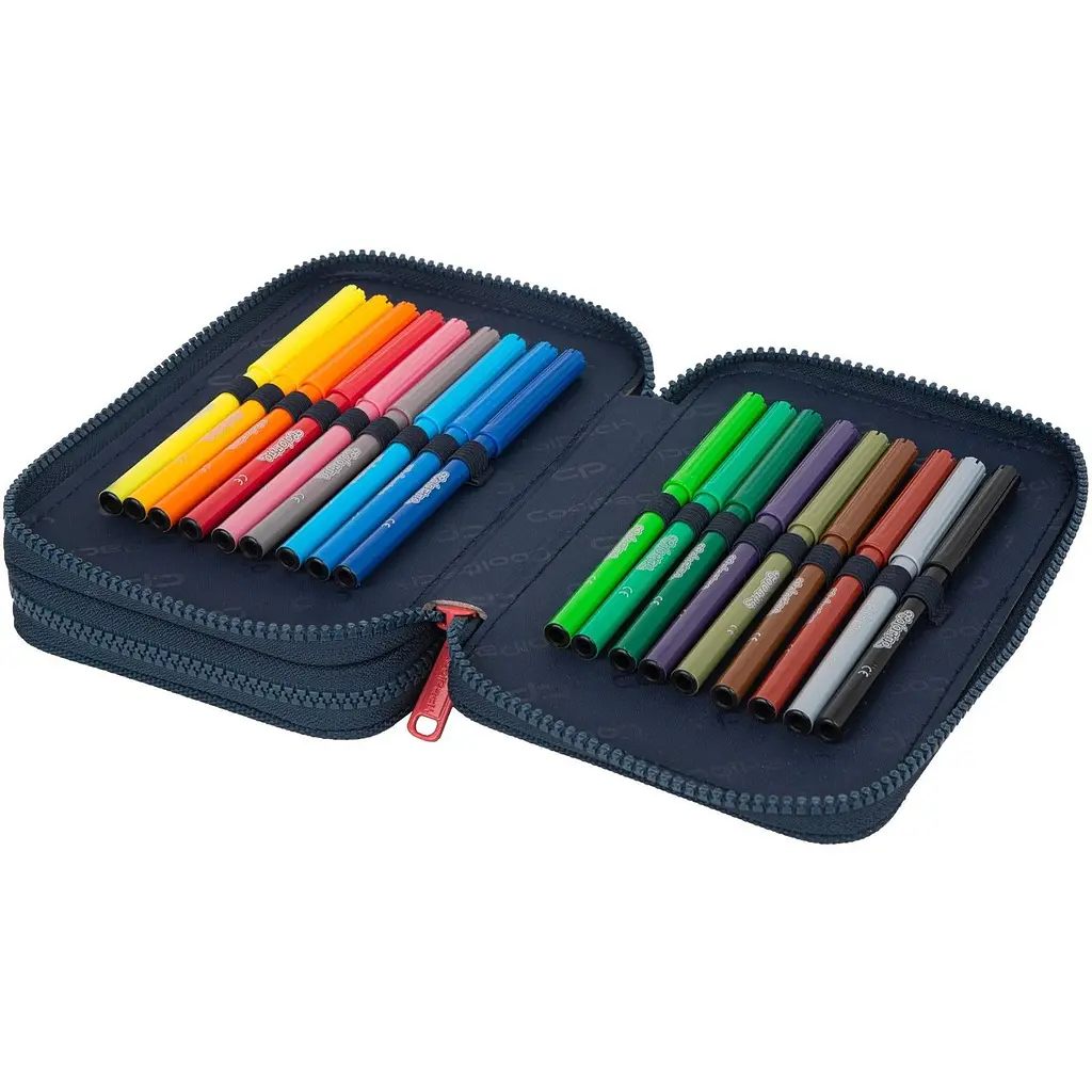 Пенал з наповненням CoolPack Jumper 2 Offroad, 2 відділення (F066671) - фото 3