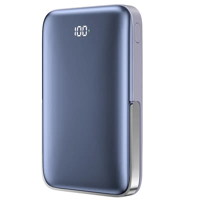 Портативное ЗУ Power Bank WIWU Wi-P018 Elite 3 in 1 из БЗП 10000 mAh Purple - фото 3