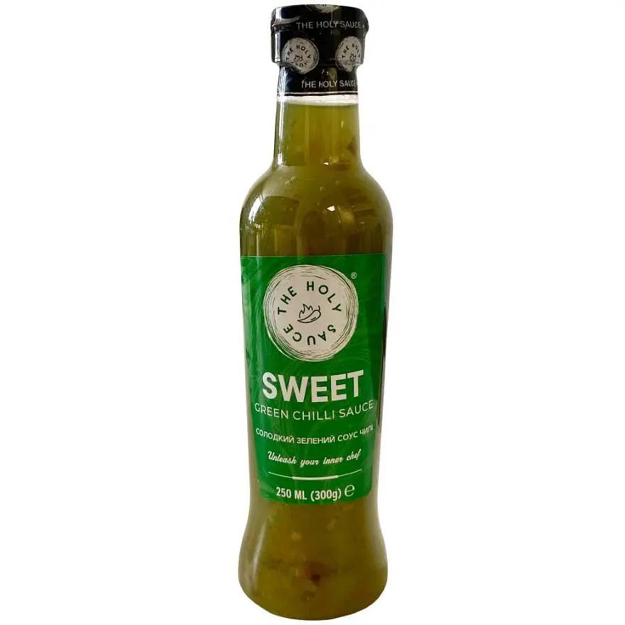 Соус The Holy Sauce Sweet Green Chilli Sauce 250 мл - фото 2