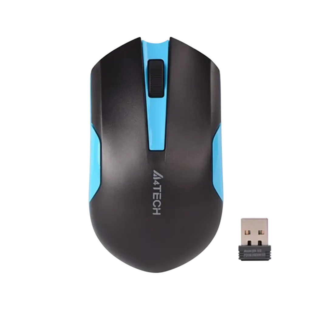 Миша бездротова A4Tech G3-200N Black/Blue
