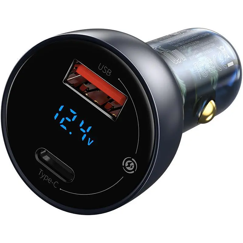 АЗП USB + Type-C Baseus Particular PPS 65 W (TZCCKX-0G) з кабелем Type-C - фото 3
