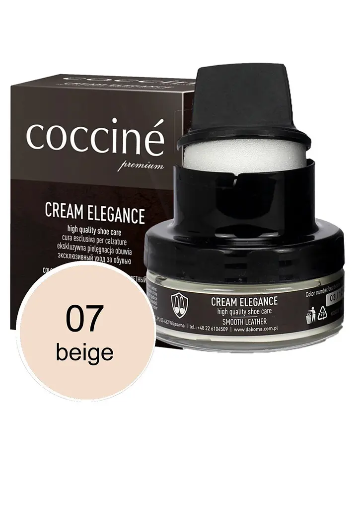 Крем Coccine Elegance для гладкої шкіри, бежевий, 50 мл