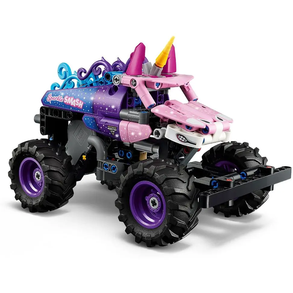 Конструктор LEGO Technic Monster Jam Sparkle Smash с функцией Pull-Back 343 детали (42220) - фото 5