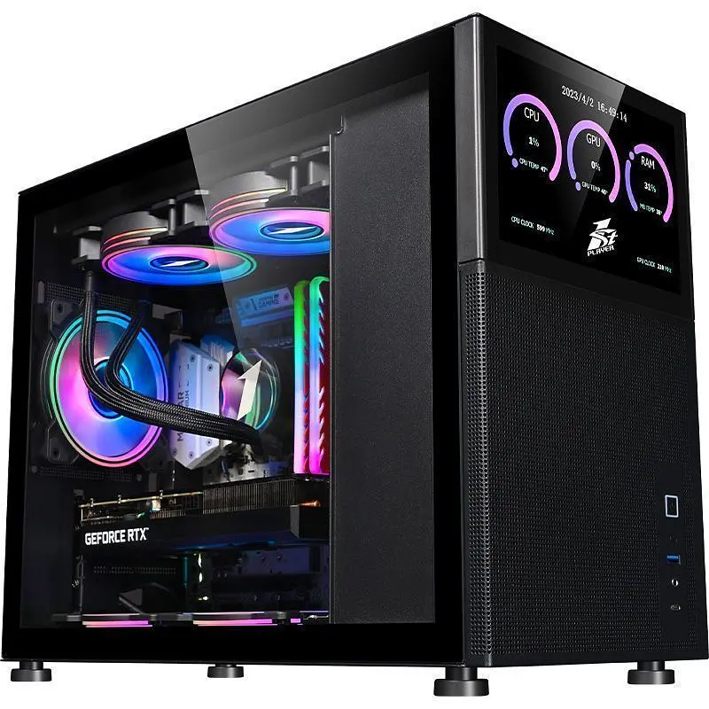Корпус 1stPlayer Mi6-EV Black [146451] - фото 5