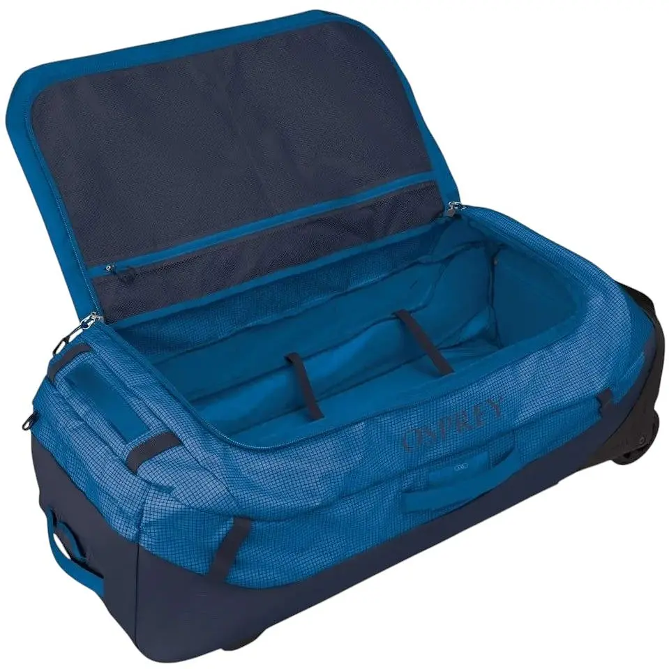 Сумка на колесах Osprey Transporter Wheeled Duffel 120 синя - фото 4