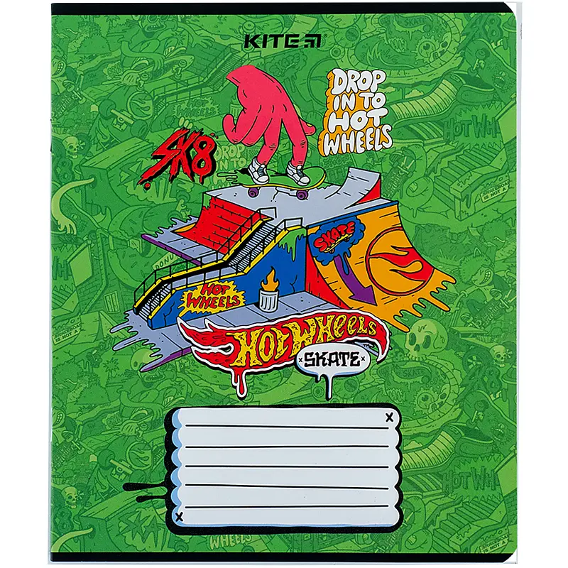 Набір зошитів Kite Hot Wheels А5 в клітинку 18 аркушів 20 шт. (HW24-236) - фото 5