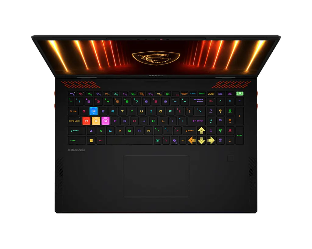 Ноутбук MSI Raider A18 HX A9WJG-208UA 18" UHD+ mini LED 120Hz Ryzen 9 9955HX3D_16C_32T 32GB F1TB NVD5090-24 W11 чорний - фото 2