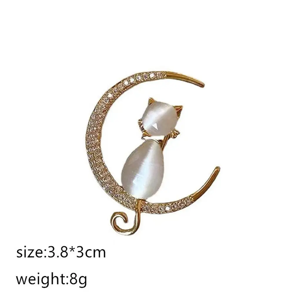 Брошь Котик на луне (84946796) - фото 5