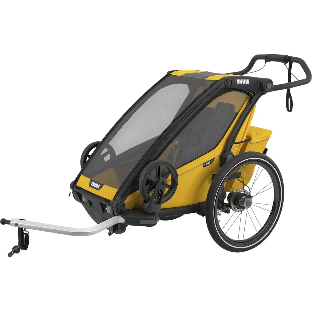 Дитяча коляска Thule Chariot Sport Single (Spectra Yellow) (TH 10201022) - фото 3