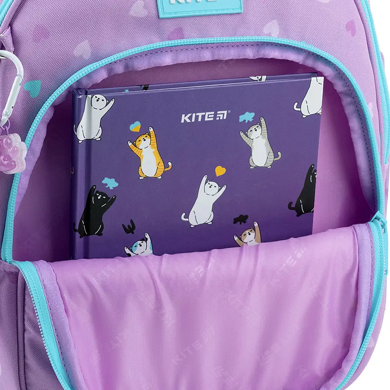Рюкзак для початкової школи Kite Education 763S SP Фіолетовий (SP26-763S) - фото 9