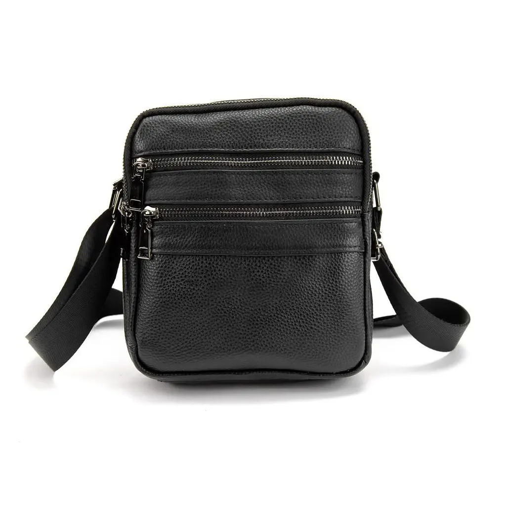Чоловіча шкіряна сумка через плече Tiding Bag M56-3646A - фото 6