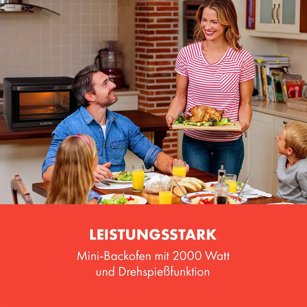 Мини-духовка Klarstein Masterchef 60 (10034498) - фото 9