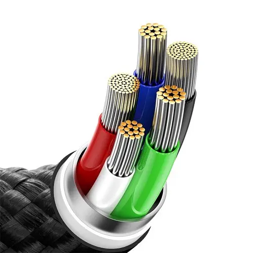 PD Кабель Baseus Glimmer Series Fast Charging Data Cable Type-C to iP 20W 1m чорний CADH000001 - фото 5