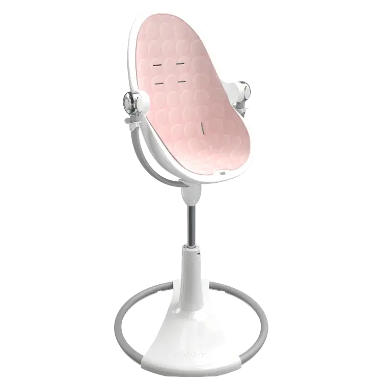 Стульчик для кормления Bloom Fresco White/Blush pink (E10535-W\U10543-P) - фото 2