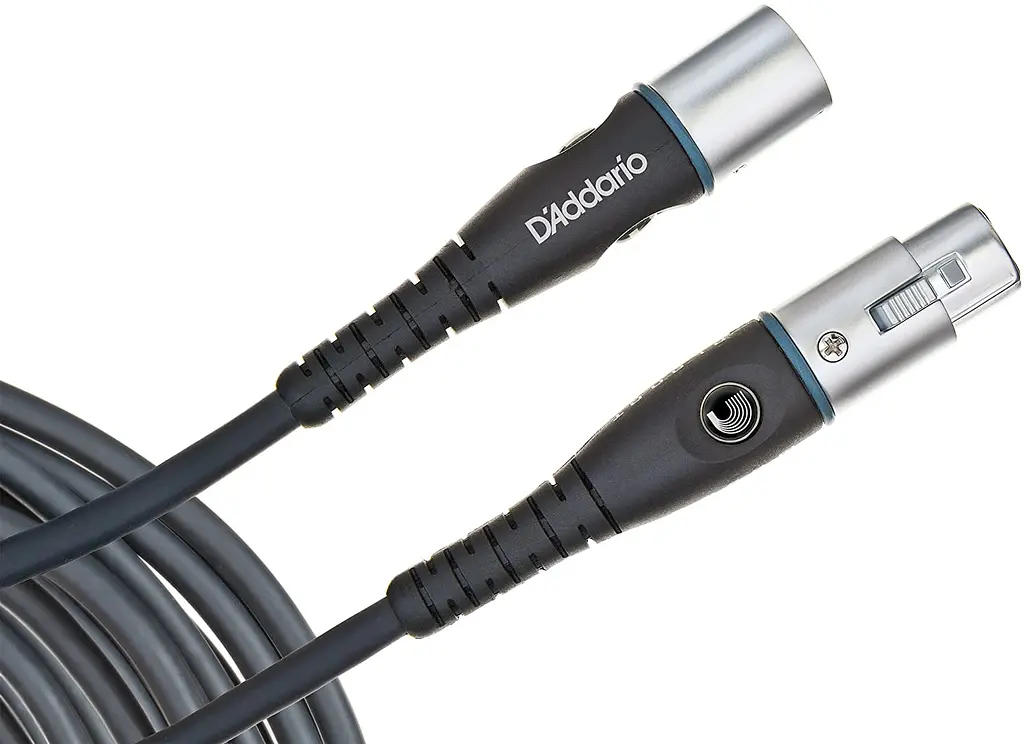 Кабель мікрофонний D'Addario PW-M-10 Custom Series 3m (10ft) - фото 2