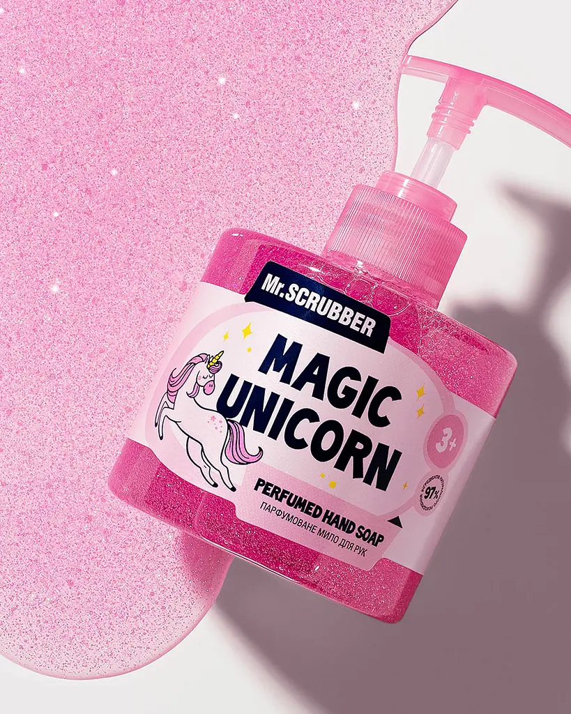 Парфумоване мило для рук Magic Unicorn Mr.Scrubber 300 мл - фото 3
